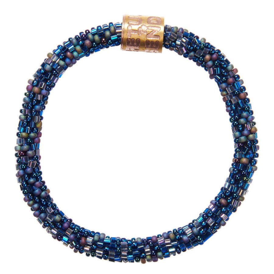 Fashion Return To Sender | Beaded Bracelet Roll On Armbandje Blauw