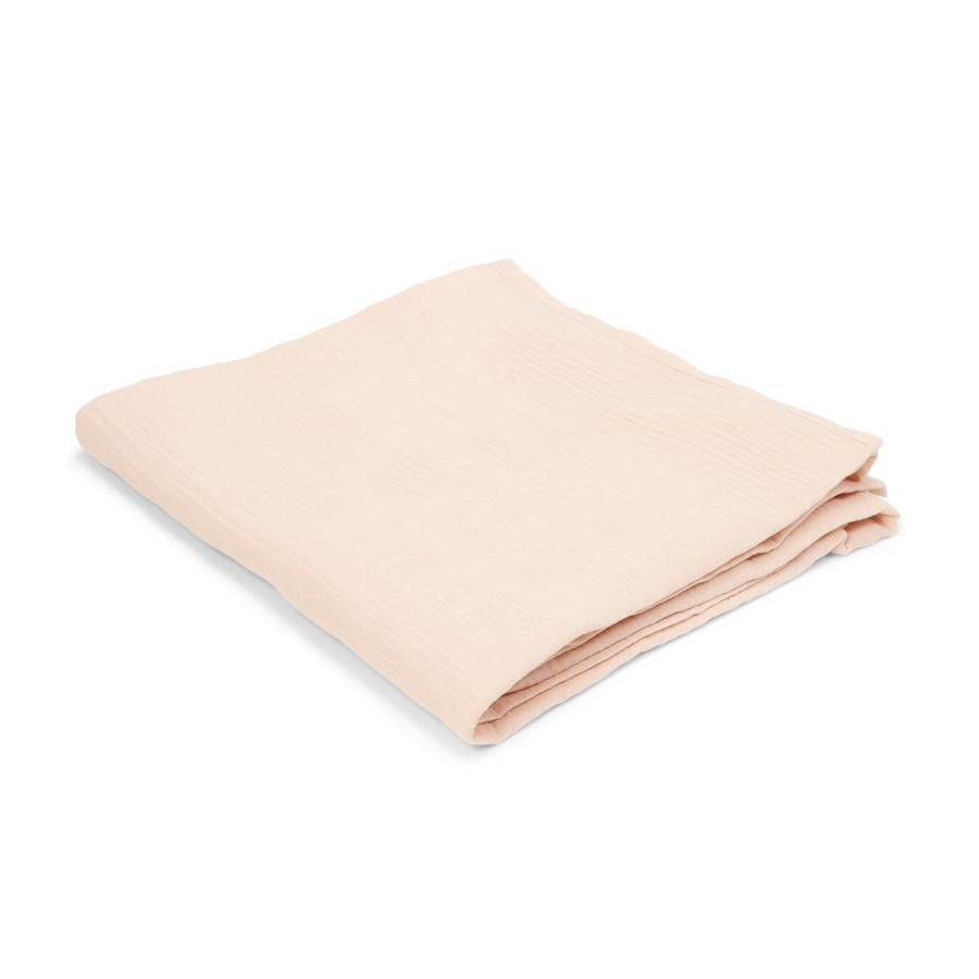 Wonen Return To Sender | Poederroze Mousseline Doek Blush