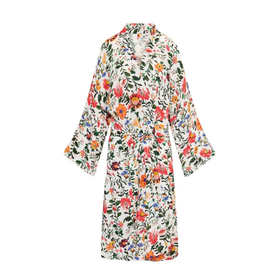 Wonen Return To Sender | Gebloemde Kimono "Bed Of Flowers"