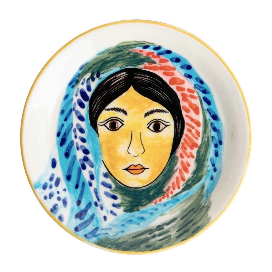 Sfeervol Tafelen Return To Sender | Marokkaanse 'Women Of The World' Bord, 22 Cm