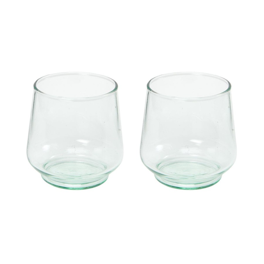 Sfeervol Tafelen Return To Sender | Stapelbare Waterglazen, Medium, Set Van 2