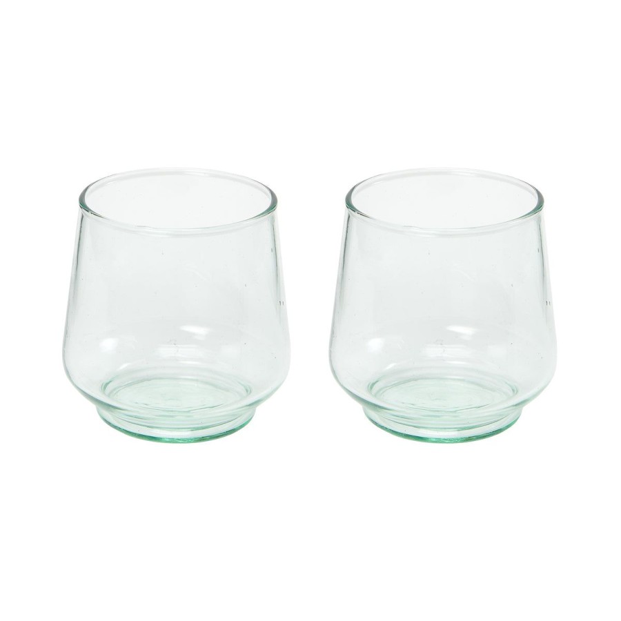 Sfeervol Tafelen Return To Sender | Stapelbare Waterglazen, Medium, Set Van 2