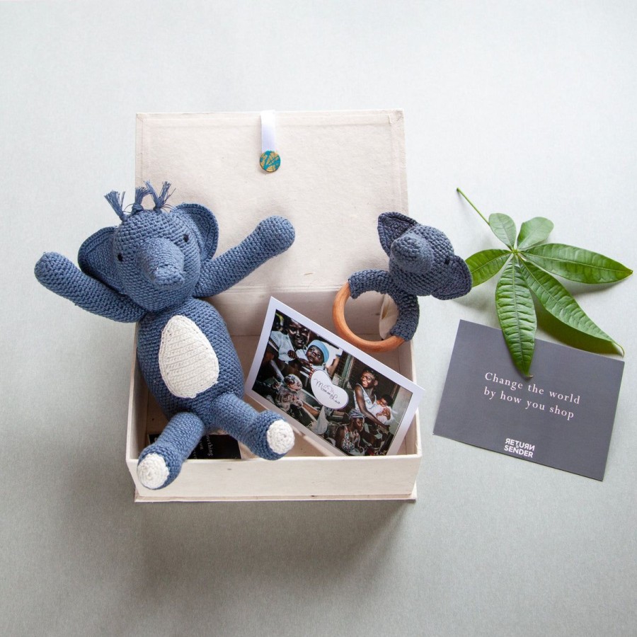 Baby & Kids Return To Sender | Babyshowerpakket Klein - Olifant