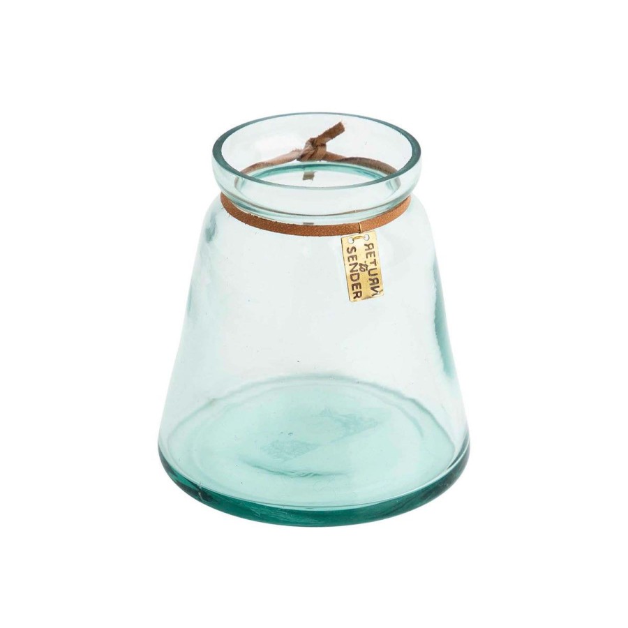 Wonen Return To Sender | Recycled Glas Vaasje - 9 Cm