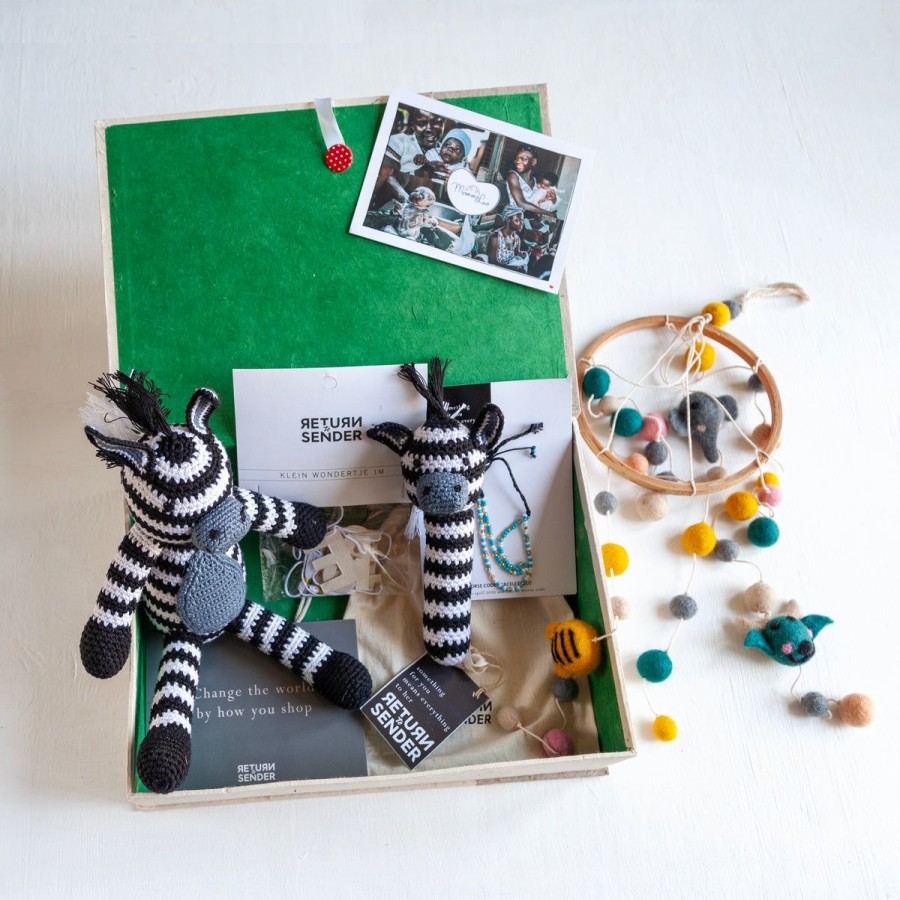 Baby & Kids Return To Sender | Babyshowerpakket Groot - Zebra